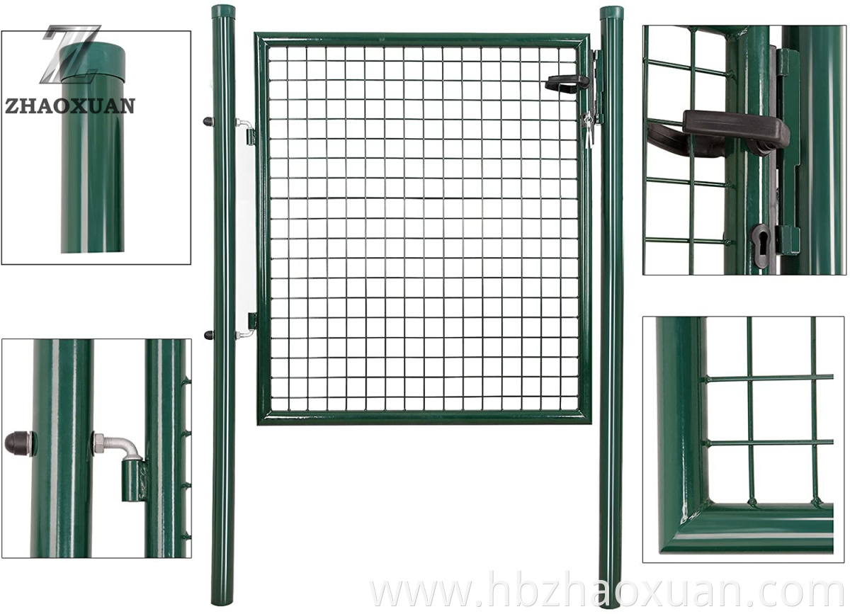 New Style Metal Iron Garden Grill Gate Design